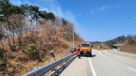 산림당국 강원 삼척과 익산 산불.. 진화완료