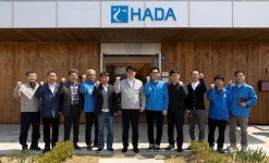 권재한 농진청장, 국산 정식기 개발 업체 방문
