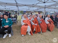 서울 도봉구 불교연합회, 봉축 점등식...나라와 국민의 평안을