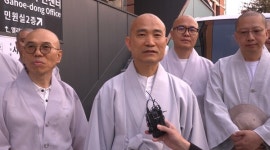 진우스님 꽃 피울 대통령 뽑기를...종단 지도자들 사전투표 참여