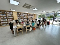 초당작은도서관, 초당, 여름을 물들이다 성황리 운영