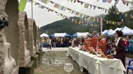 천안 구룡사, 호국 법화경 사경 봉안 대법회...세계 평화와 불교 발전 