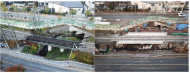 국가철도공단, 황지천1교 개량 완료... 노후교량 사업 마무리