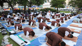 한 배 마다 자비와 희망을...안동 불교계, 난치병 어린이 돕기 절 수행의 밤 봉행