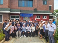 이상미 강원도의원, 동해 구미경로당 전국 모범경로당 인증 축하
