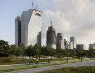 여의도 국제금융센터 입주사 임직원 첫 출근