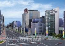 강남대로 첨단 미디어 거리로 재탄생