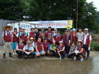 충청지역 수해복구 구슬땀