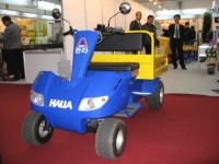 한라웰스텍, 농업인 대상 전동차 선보여