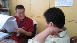 여수 백병원 복지관 무료 진료 박수