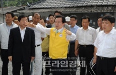 강운태 시장, 남계마을 진입로 개설 사업비 지원 밝혀