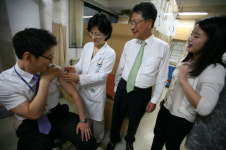 삼진제약, 독감 예방 접종 사내 캠페인