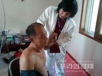 어깨관절 전문 여수 백병원 섬마을 의료봉사