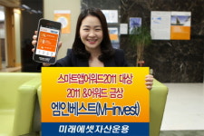 미래에셋 엠인베스트 스마트앱어워드 대상 영예