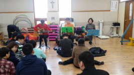 구월4동 주민자치위원회, 장애인시설 연계 프로그램 진행