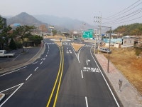 하동송림 앞 회전교차로 2개 개통