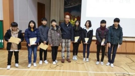 “불갑면 청년회, 모교와 후배사랑의 장학금 전달”