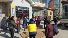 아산시보건소 질병예방과, 원남2리 찾아 마을행사 참여