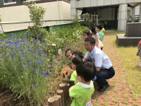 삼안동 행정복지센터에서 기부도 하고 자연체험도 해요