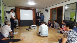 청운면, 마을회관이 영화관으로 변신！