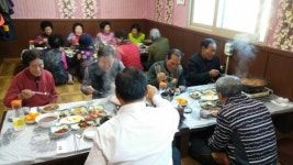 청하면, 노인사회활동지원사업 평가회 및 간담회 개최