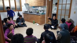 함평군 나산면 새해맞이 경로당 순회방문