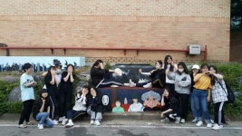 청소년벽화봉사활동, 청소년이 색을 채우다