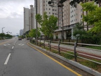 홍성군, 효성아파트 앞 안전 휀스 설치