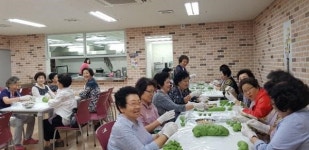 노송천노인복지관, ‘오순도순 한가위 송편 나눔’