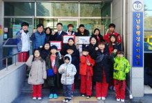 안동 강남동 정상태권도 아이들, 순수함에서 피어나는 따뜻한 사랑의 라면 전달