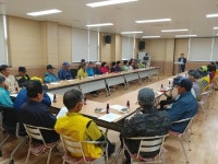교월동, 노인일자리 발대식 개최 및 안전교육 실시