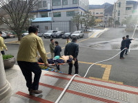 2019년도 상반기 청도군농업기술센터 자위소방대 청도소방서와 합동훈련 및 교육