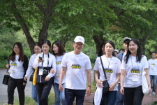 영천시장, 새내기 공무원들과 영천댐 일원 트레킹