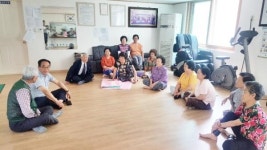 정정기 수성동장, 경로당 순회방문 소통행정 펼쳐