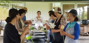 치유농장 대상 꽃차 소믈리에 교육 진행