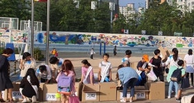 의왕내동초등학교, 이웃돕기 헌 옷 기부 행사 가져