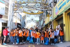 동두천 청소년봉사단, 미2사단 장병과 환경정화 실시