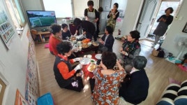 학성동 주민자치위원회, 찾아가는 요리교실 운영