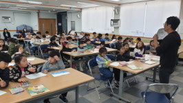 양주시 남면도서관, 남면초등학교에서 작가와의 만남 독서문화 프로그램 운영