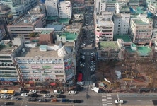 수지 상업지역 내부도로 보행환경 대폭 개선