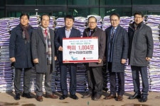 온누리감리교회, 백미 10kg 1004포 기탁