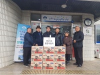 강상면 병산1리 환경지킴이, 저소득 가구를 위한 라면 전달