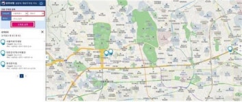 내 고향 무료 공공주차장, 이젠 공유포털서 지도로 확인해요