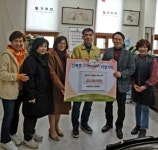 여주시 산북면, 코로나19 예방을 위한 상품중학교 총동문회 성금기탁