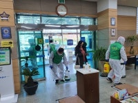 포천시 영중면 합동 방역봉사단 구성, 철통방역실시