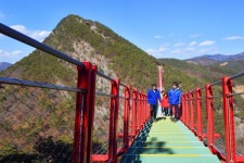 순창 채계산 출렁다리, 정식 개통