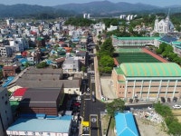 양양군, 양양초교 주변도로 정비공사 마무리