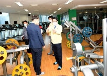 파주시, 스포츠센터 운영 재개에 따른 현장점검 실시