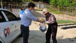 강천면행정복지센터, 취약계층을 위한 행복도시락 전달