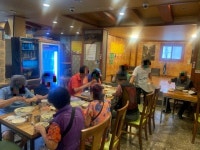 동두천시 눈보라 식당, 저소득 어르신 식사대접 봉사 실시